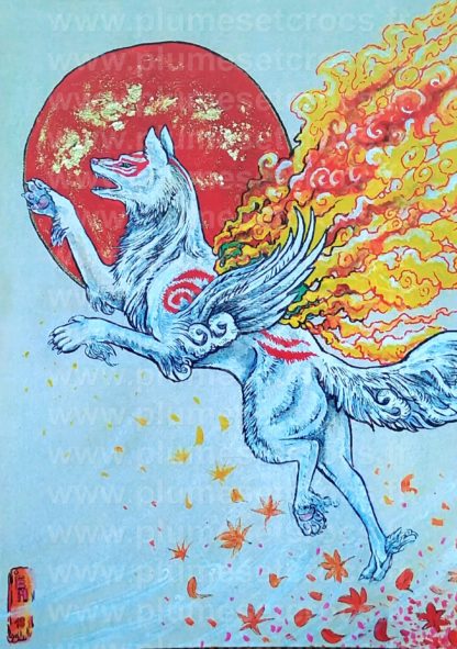 Reproduction "Amaterasu" 21x29,7 cm (A4)